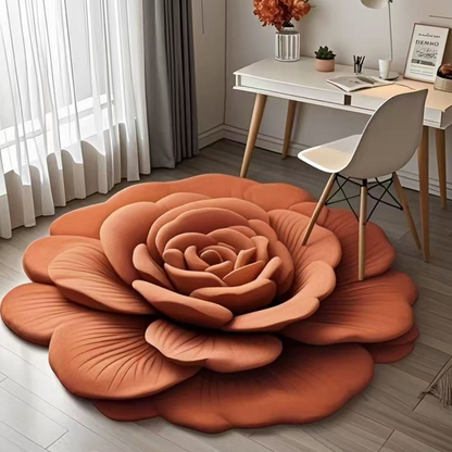 ⏳Zeitlich begrenztes Angebot⌛🌸 Bodenmatte mit Blumenplüsch und Kieselgur