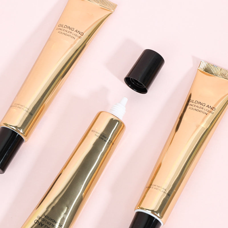 🔥Neuankömmlinge | Wasserfeste flüssige Foundation mit voller Deckkraft