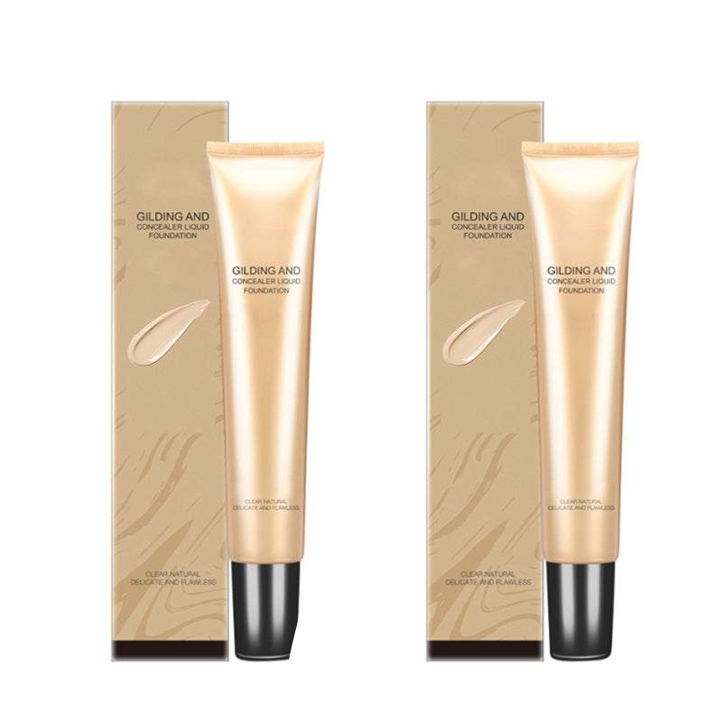 🔥Neuankömmlinge | Wasserfeste flüssige Foundation mit voller Deckkraft