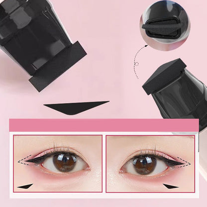 💜LETZTER TAG - KAUFEN SIE 1 UND ERHALTEN SIE 1 GRATIS💜Integrierter rotierender Eyeliner-Stempelstift