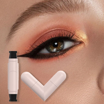 💜LETZTER TAG - KAUFEN SIE 1 UND ERHALTEN SIE 1 GRATIS💜Integrierter rotierender Eyeliner-Stempelstift
