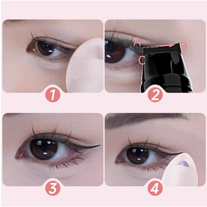 💜LETZTER TAG - KAUFEN SIE 1 UND ERHALTEN SIE 1 GRATIS💜Integrierter rotierender Eyeliner-Stempelstift