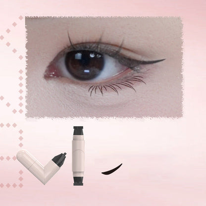 💜LETZTER TAG - KAUFEN SIE 1 UND ERHALTEN SIE 1 GRATIS💜Integrierter rotierender Eyeliner-Stempelstift