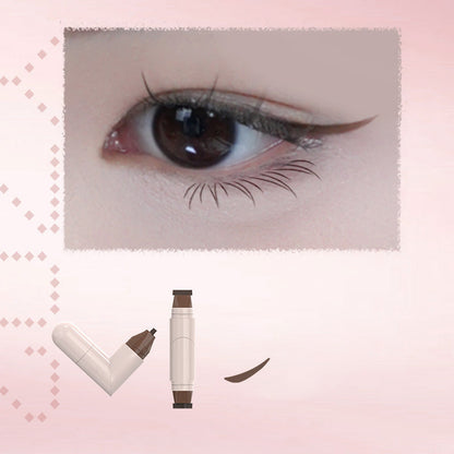 💜LETZTER TAG - KAUFEN SIE 1 UND ERHALTEN SIE 1 GRATIS💜Integrierter rotierender Eyeliner-Stempelstift