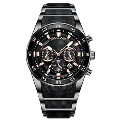 🔥2025 Neues Design⌚Wasserdichte multifunktionale Quarzuhr für Männer