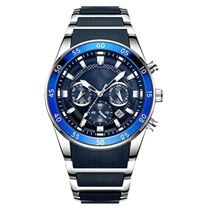 🔥2025 Neues Design⌚Wasserdichte multifunktionale Quarzuhr für Männer