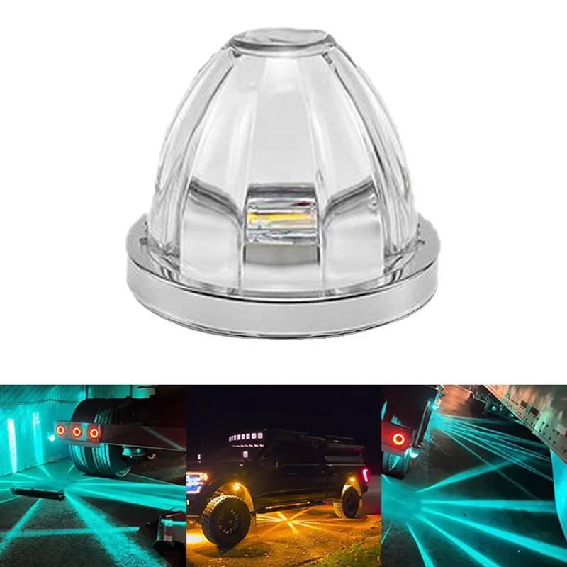 💖2025 Hot Sale💖⏳50%~70% OFF für eine begrenzte Zeit 💥🚛LED Wassermelone Blinkleuchten, Seitenmarker Signal Lights für alle Lastwagen und Anhänger.