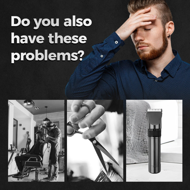 🔥Heißer Verkauf🔥Elektrische wiederaufladbare Haarschneidemaschine