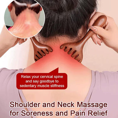 ✨Feiertagsangebot: 3 kaufen und 3 gratis bekommen🔥🙋‍♀️ Sechs Klauen-Meridian-Massagekamm