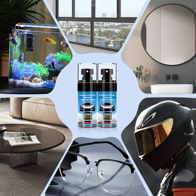 💥Buy 2 get 1 free - 💦🚘Kräftiges Ölfilm-Entfernungsmittel für Glas