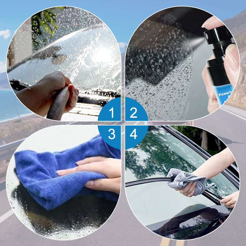 💥Buy 2 get 1 free - 💦🚘Kräftiges Ölfilm-Entfernungsmittel für Glas