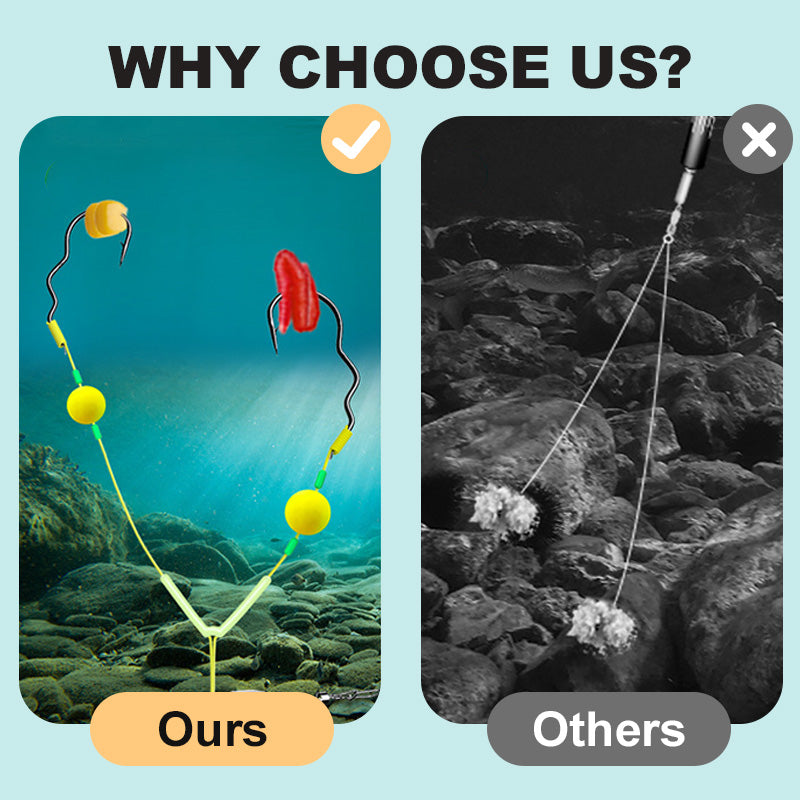 💥Kaufen Sie 3 und erhalten Sie 2 gratis💥 Doppelhaken-Set mit Umkehrdesign