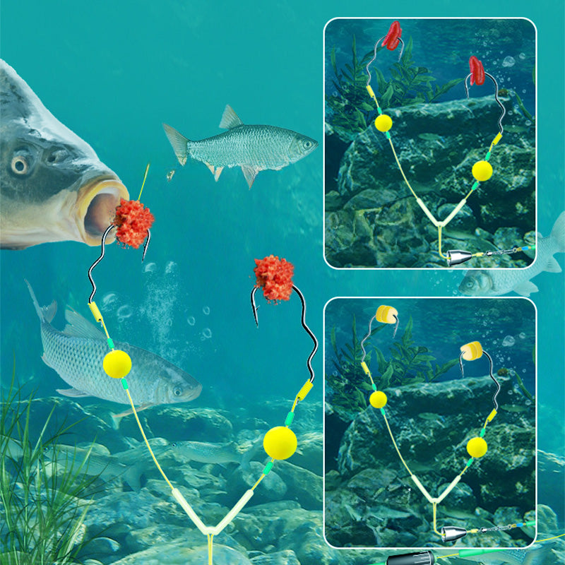 💥Kaufen Sie 3 und erhalten Sie 2 gratis💥 Doppelhaken-Set mit Umkehrdesign