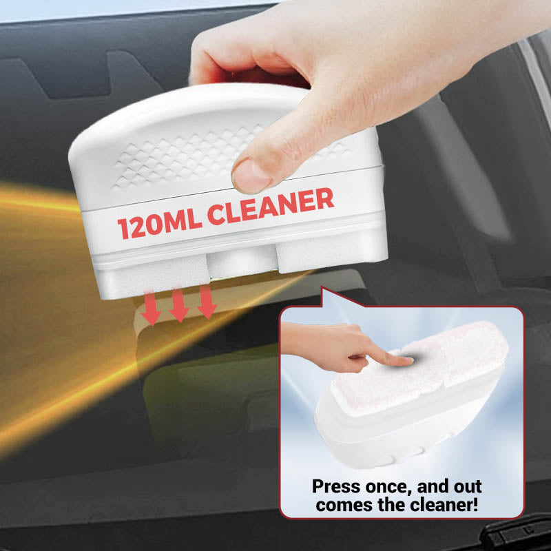 🔥2-in-1 Auto-Glas-Ölfilm-Reinigungsbürste