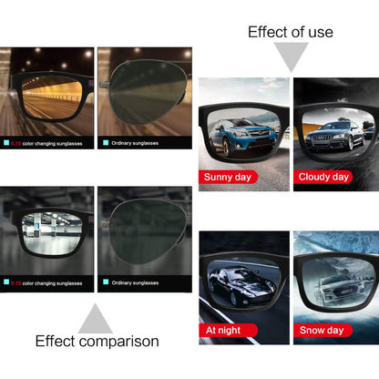✨LETZTER TAG VERKAUF 50% RABATT✨Klassische Smart Photochromic Polarized Sonnenbrille