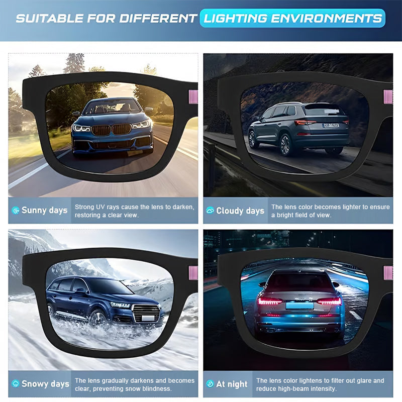 ✨LETZTER TAG VERKAUF 50% RABATT✨Klassische Smart Photochromic Polarized Sonnenbrille