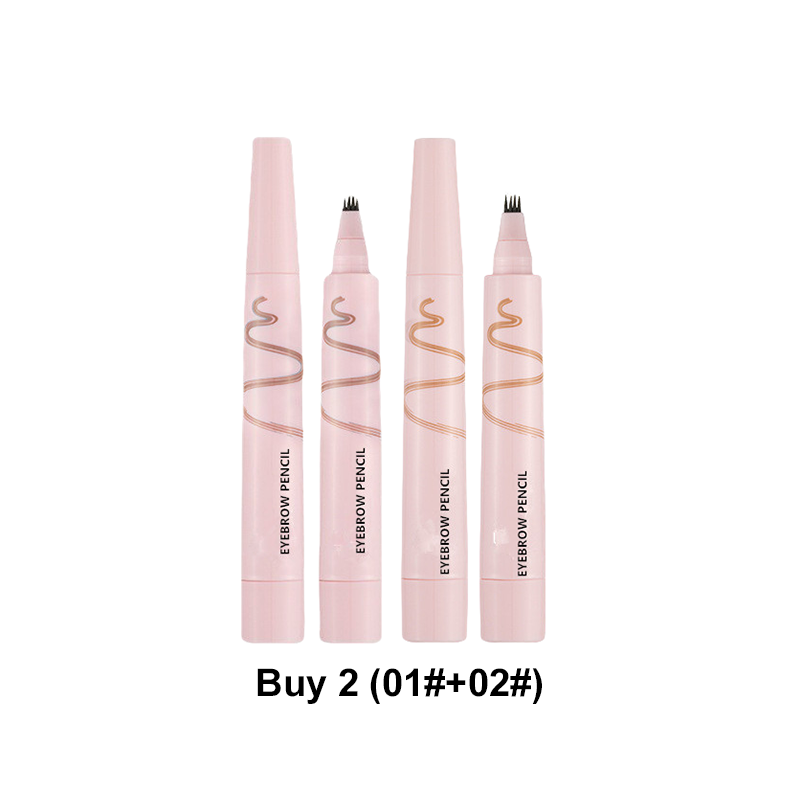 Wasserfester Vierzackiger Brauenstift