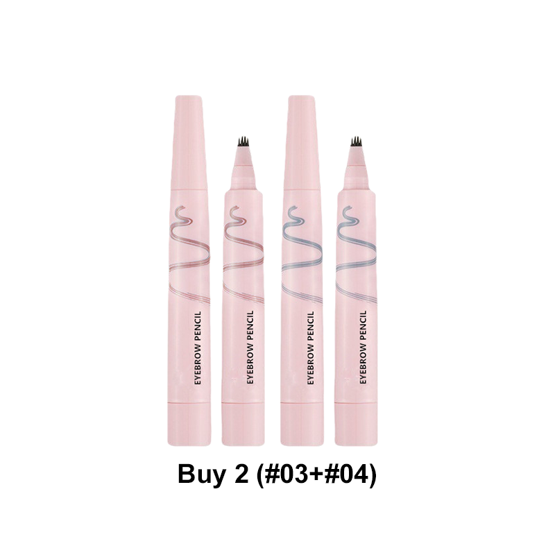 Wasserfester Vierzackiger Brauenstift