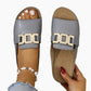 🔥Last day offer 50% OFF on 🏖️💞Bester Komfort - Bequeme orthopädische Keilabsatzsandalen für Frauen