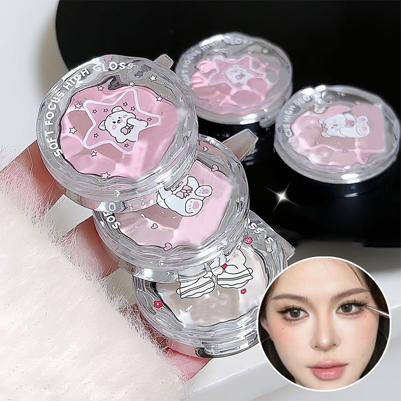 ✨️2025 Neue producten✨️Enkele Farbe Highlighter Blush