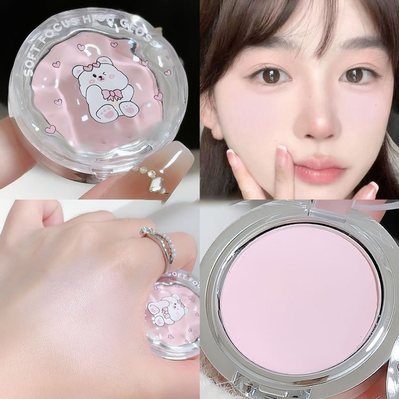 ✨️2025 Neue producten✨️Enkele Farbe Highlighter Blush