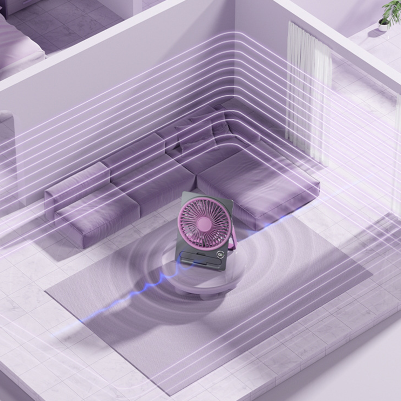 🌬️💨 Ultradünner USB-Miniventilator - Wiederaufladbar & Tragbar!🔋