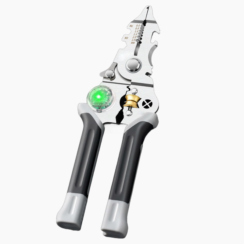 ⏳Zeitlich begrenztes Special⌛10-in-1 Zeitbegrenzte SpezialMultifunktions-Drahtabisolierschere mit elektrischem Test