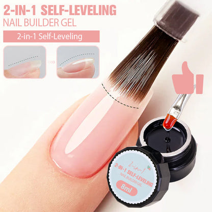 🌸💐3-in-1 selbstnivellierendes Nagelaufbaugel💥💥Befristetes Angebot: 50% Rabatt auf Bestellungen