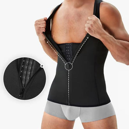 ⚡2025 Heißer Verkauf 50% OFF 🔥Herren Reißverschluss Taille Trainer Trimmer Weste