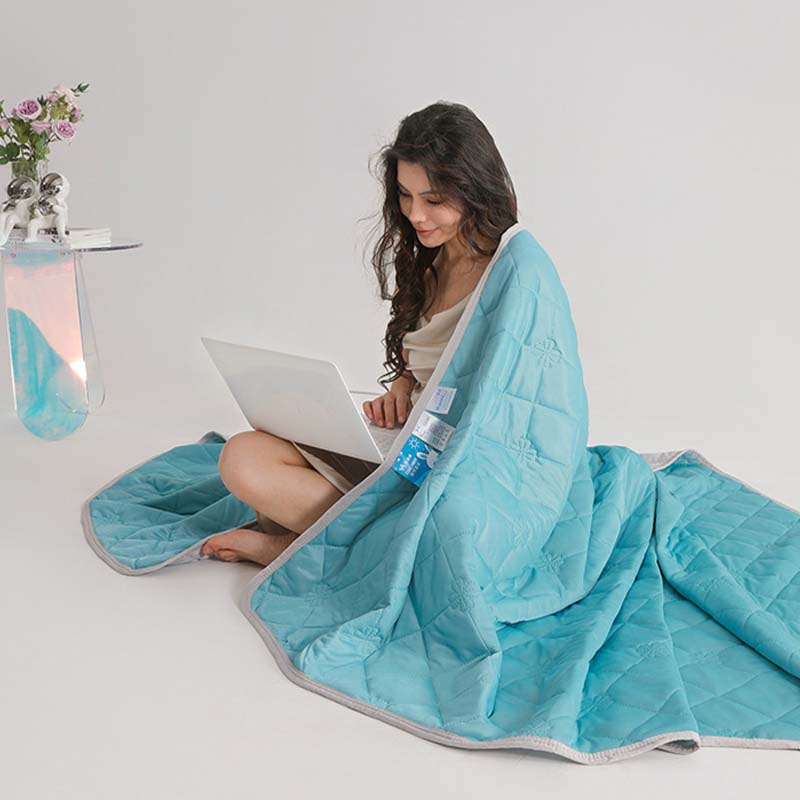 🌙Last Day 50% OFF-❄️Breathable Bedruckte waschbare Sommer Kühlung Comforter
