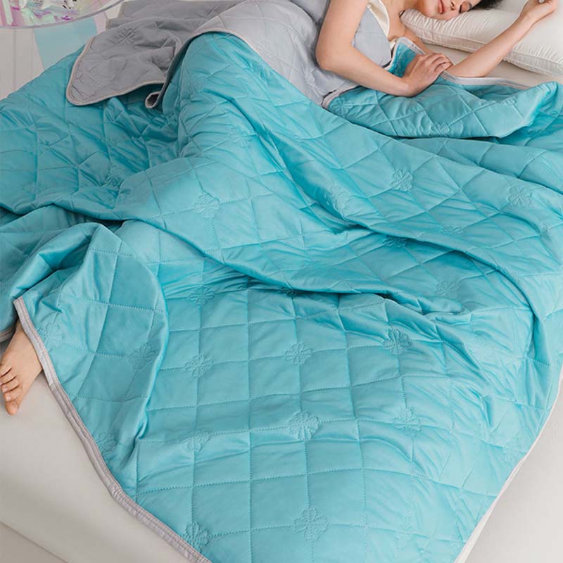 🌙Last Day 50% OFF-❄️Breathable Bedruckte waschbare Sommer Kühlung Comforter