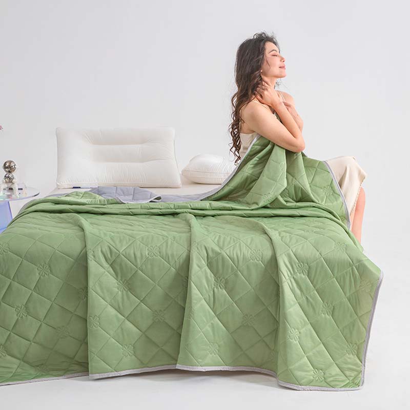 🌙Last Day 50% OFF-❄️Breathable Bedruckte waschbare Sommer Kühlung Comforter