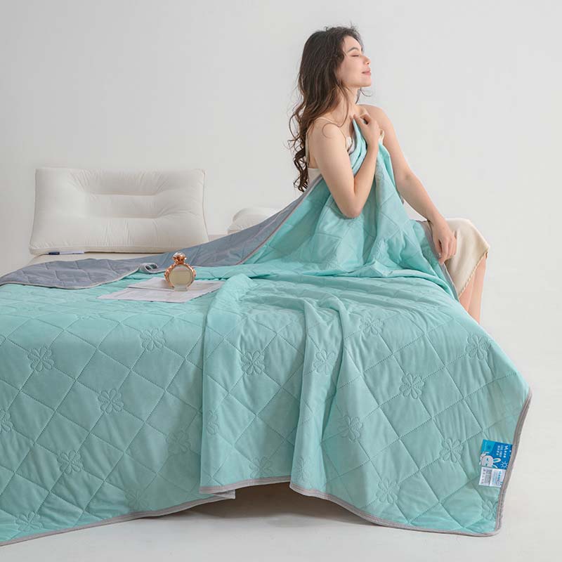 🌙Last Day 50% OFF-❄️Breathable Bedruckte waschbare Sommer Kühlung Comforter
