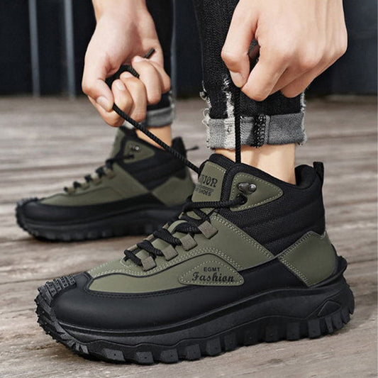 Retro Outdoor Waterproof Hiking Boots for Sports