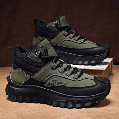 Retro Outdoor Waterproof Hiking Boots for Sports