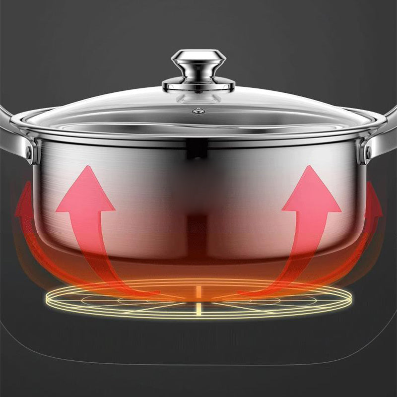 🏘️Essential For The Home Kitchen🍲Thickened Stainless Steel Dual Flavor Hot Pot