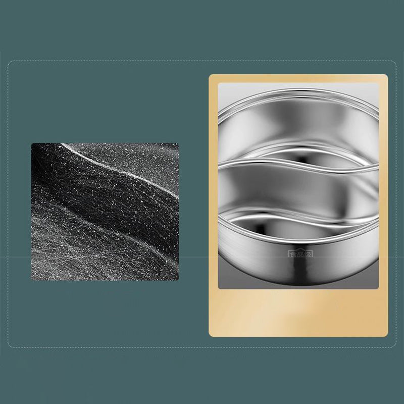 🏘️Essential For The Home Kitchen🍲Thickened Stainless Steel Dual Flavor Hot Pot