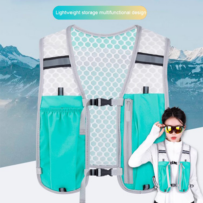 🎉🛍️ Outdoor-Wanderzubehör 🏃‍♂️ Laufgürteltasche & Kletterweste mit Handyfach