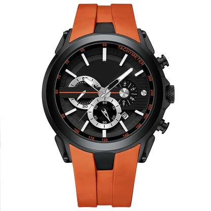 🔥⌚Sportuhr im Stil mit Leuchtanzeige, Silikonarmband und wasserdichtem Design