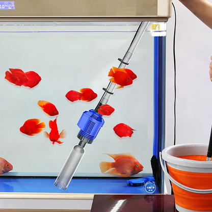 ⏳Begrenzte Zeit 50% Rabatt💥Elektrischer Saugnapf-Aquarium-Wasserwechsler-Filterreiniger