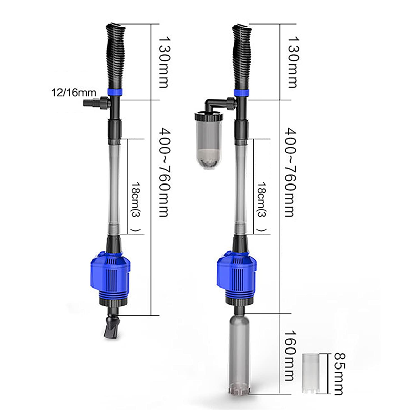 ⏳Begrenzte Zeit 50% Rabatt💥Elektrischer Saugnapf-Aquarium-Wasserwechsler-Filterreiniger