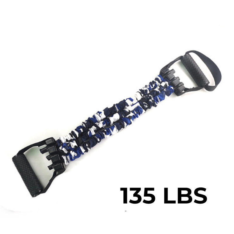 💪🏅3-Wege-Widerstandsband aus Naturlatex - Ganzkörper-Stretching & Krafttraining