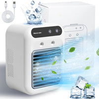 🎉2025 Neue Produkte heißer Verkauf✨Mini Portable Air Conditioner Kühler Luftbefeuchter✈️Kostenlose Lieferung✈️