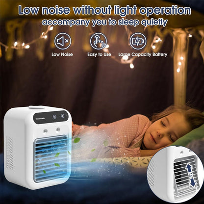 🎉2025 Neue Produkte heißer Verkauf✨Mini Portable Air Conditioner Kühler Luftbefeuchter✈️Kostenlose Lieferung✈️