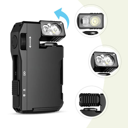 🔦🔥Mini-Taschenlampe mit drehbarem Kopf🔦G5 EDC – Licht, das mitdenkt. Für Abenteuer, die keine Kompromisse kennen-Tragbare🔋
