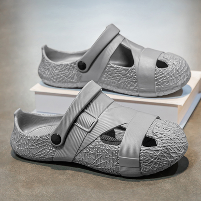 🏖️Sommerschlussverkauf✨Sommerliche, weiche, atmungsaktive Plateau-Clogs👣