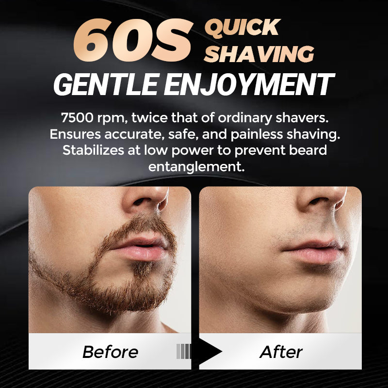 🏆🏆 Magnetischer Mini-Elektrorasierer für Männer