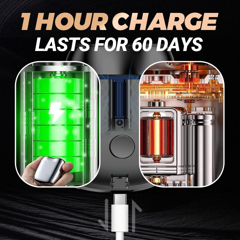 🏆🏆 Magnetischer Mini-Elektrorasierer für Männer