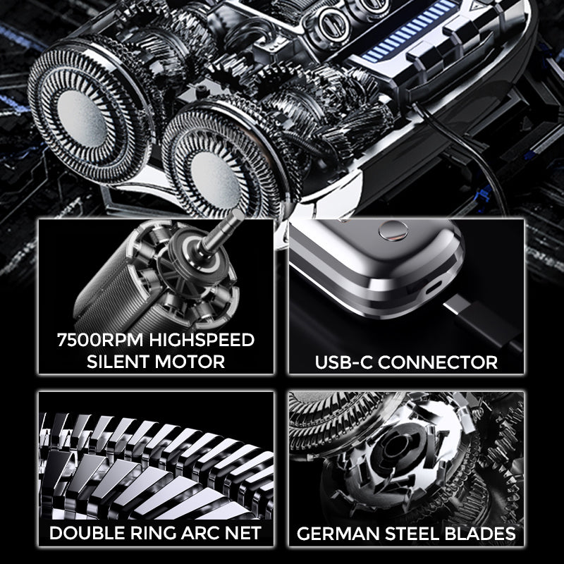 🏆🏆 Magnetischer Mini-Elektrorasierer für Männer