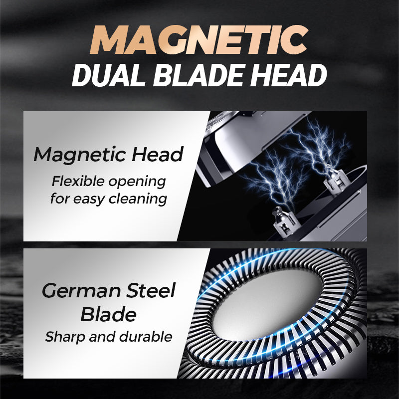 🏆🏆 Magnetischer Mini-Elektrorasierer für Männer